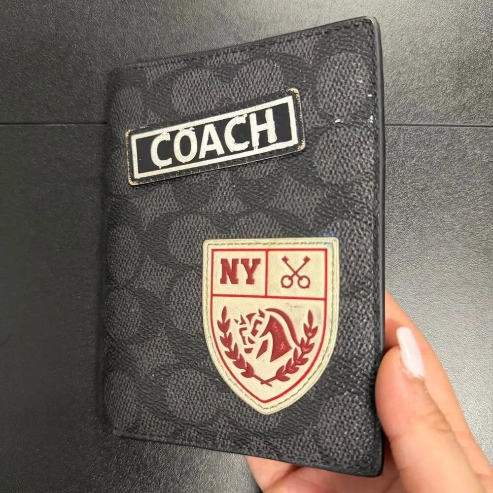 Coach Women's Black Wallet-purses